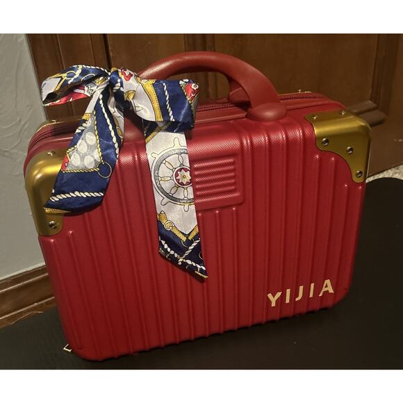 13 Inch Travel Suitcase Hand Luggage Organizer Makeup Case Small For Women Girls - Picture 1 of 9